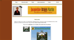 Desktop Screenshot of jacquelinebriggsmartin.com